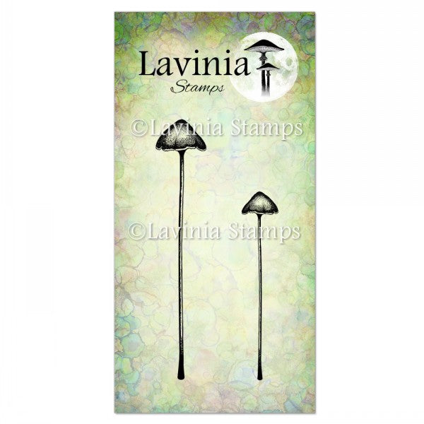 Lavinia - Clear Polymer Stamp - Moss Caps Mushrooms
