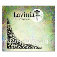 Lavinia - Tangled River Root Corner - Clear Polymer Stamp