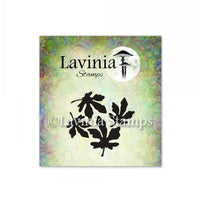 Lavinia - Mini Silver Leaves - Clear Polymer Stamp