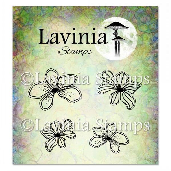 Lavinia - Clear Polymer Stamp - Moss Flowers - LAV898