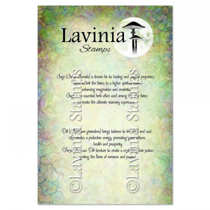 Lavinia - Clear Polymer Stamp - Dill & Sage Words