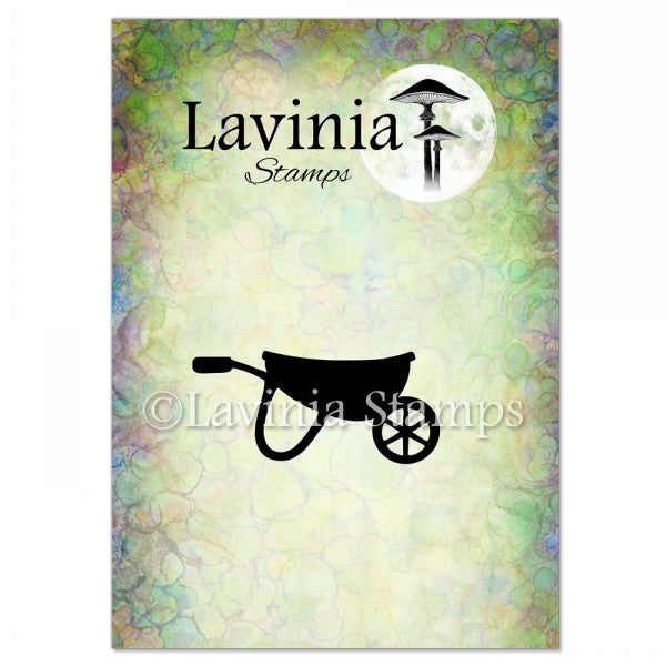 Lavinia - Clear Polymer Stamp - Wheelbarrow - PREORDER