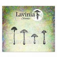 Lavinia - Purple Cap Mushroom - Clear Polymer Stamp - LAV974 - PREORDER