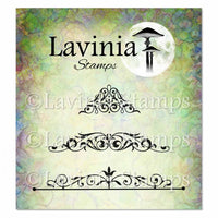 Lavinia - Vintage Swirls - Clear Polymer Stamp -  LAV979 - PREORDER