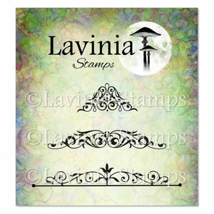 Lavinia - Vintage Swirls - Clear Polymer Stamp -  LAV979 - PREORDER