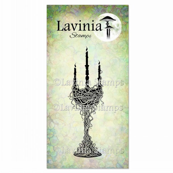 Lavinia - Vine Candelabra - Clear Polymer Stamp -  LAV978