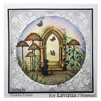 Lavinia - Arch of Angels - Clear Polymer Stamp