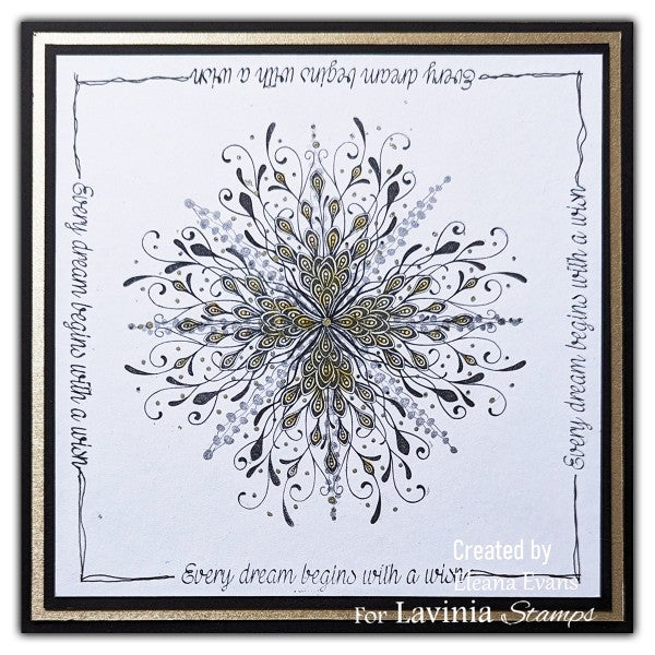 Lavinia - Botanical Blossoms Bud - Clear Polymer Stamp