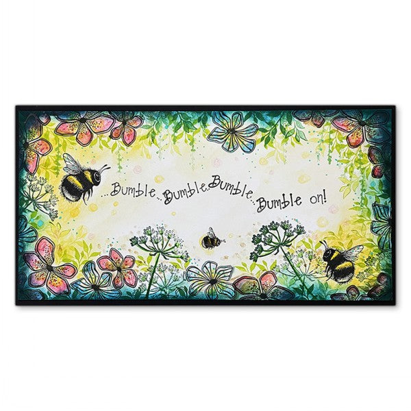 Lavinia - Clear Polymer Stamp - Bumble Words - LAV900