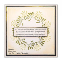 Lavinia - Clear Polymer Stamp - Christmas Mistletoe - LAV924