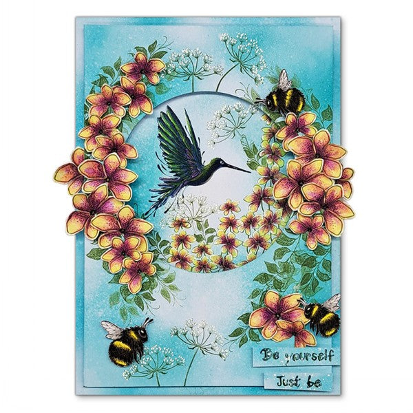 Lavinia - Clear Polymer Stamp - Hummingbird Small - LAV894