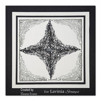 Lavinia - River Root Corner Small - Clear Polymer Stamp