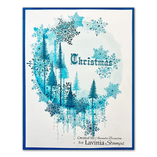 Lavinia - Seasonal Words - Clear Polymer Stamp