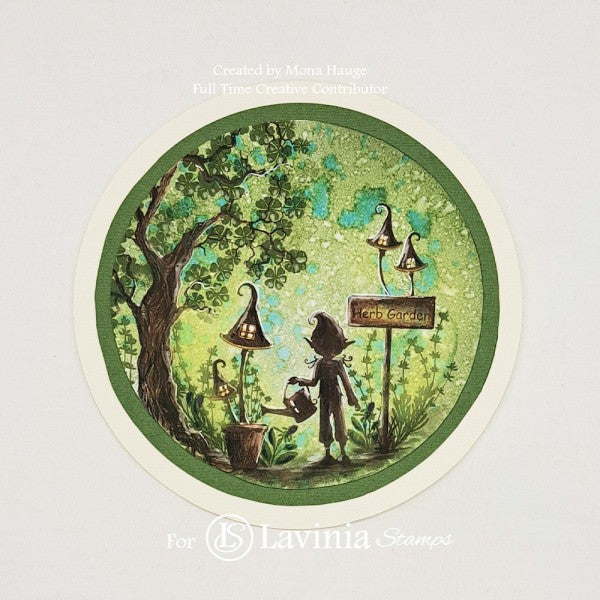 Lavinia - Clear Polymer Stamp - Shrooms - PREORDER