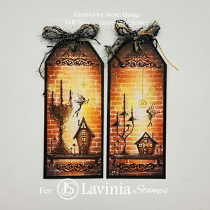 Lavinia - Vintage Swirls - Clear Polymer Stamp -  LAV979 - PREORDER