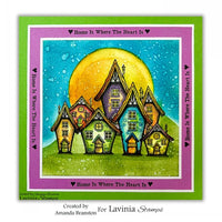 Lavinia - Woodland Cottages - Clear Polymer Stamp - LAV 936