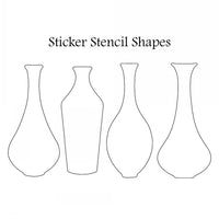 Lavinia - Sticker Stencils 11 - Bottles - PREORODER