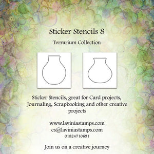 Lavinia - Sticker Stencils 8 - Terrarium Collection