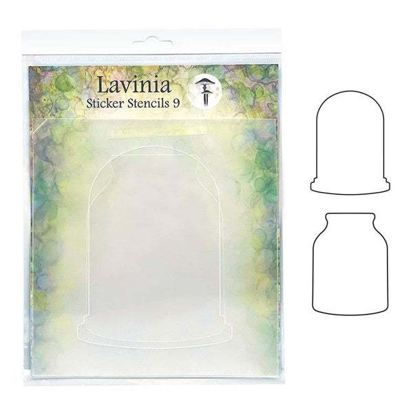 Lavinia - Sticker Stencils 9 - Moon Jar Collection