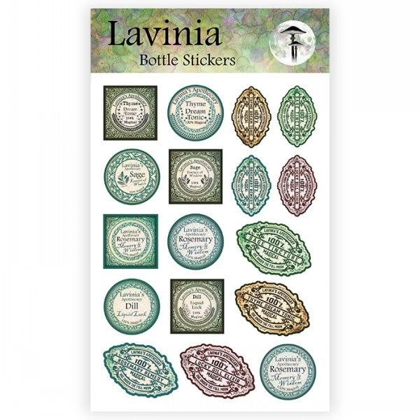 Lavinia - Bottle/Vintage Stickers - PREORDER