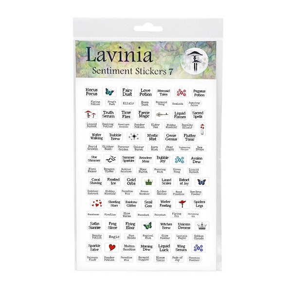 Lavinia - Sentiment Stickers 7 - Small Words & Pictures