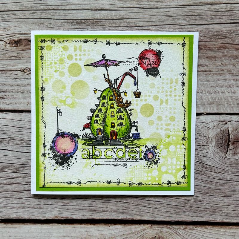 AALL & Create - A8 - Clear Stamps - 1161 - Autour De Mwa - Trio Cirque