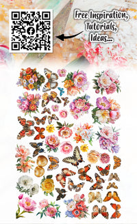 AALL & Create - Ephemera Die-cuts - 89 - Sunblush Garden - Autour de Mwa