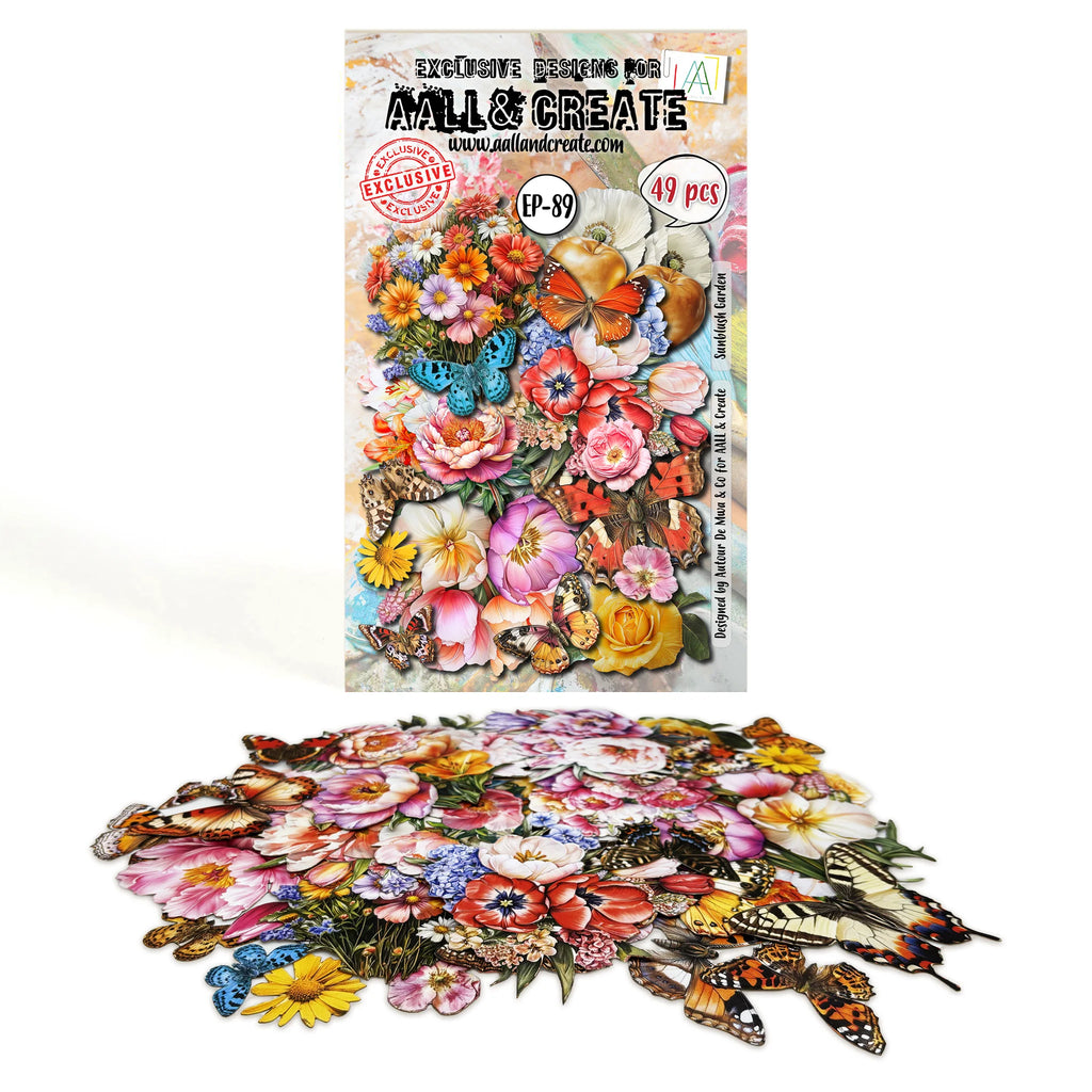 AALL & Create - Ephemera Die-cuts - 89 - Sunblush Garden - Autour de Mwa