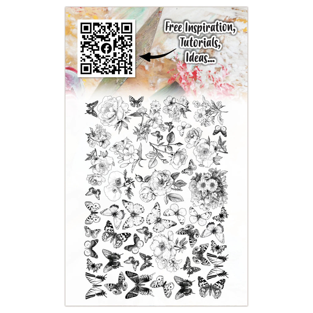 AALL & Create - Ephemera Die-cuts - 92 - Anemone Whispers - Autour de Mwa