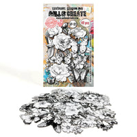 AALL & Create - Ephemera Die-cuts - 92 - Anemone Whispers - Autour de Mwa