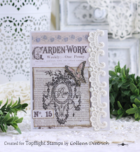 Creative Expressions - Clear Stamp Set - A5 - Taylor Made Journals - Chateau Garden