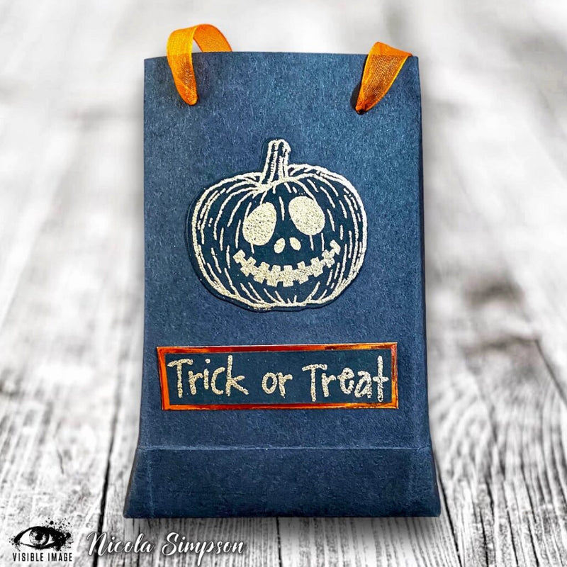 Visible Image - A6 - Clear Polymer Stamp Set - Happy Halloween