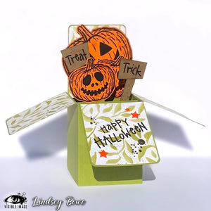 Visible Image - A6 - Clear Polymer Stamp Set - Happy Halloween