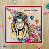 Visible Image - A6 - Clear Polymer Stamp Set - Flower Power