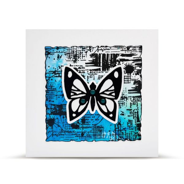 AALL & Create - A7 - Clear Stamps - 1266 - Autour De Mwa - Midnight Arcs