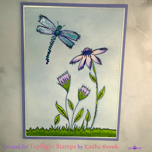 PaperArtsy - JOFY 13 - Rubber Cling Mounted Stamp Set