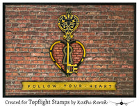 Katkin Krafts - Clear Photopolymer Stamps - Wild Hearts