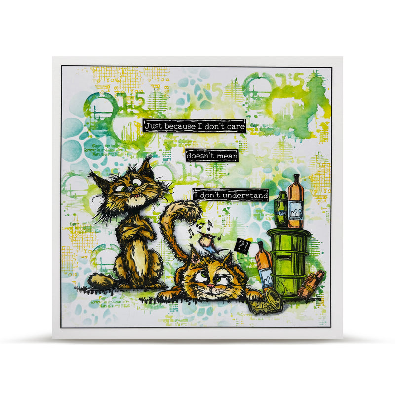 AALL & Create - A6 - Clear Stamps - 1273 - Author De Mwa - Grumpy Traveler