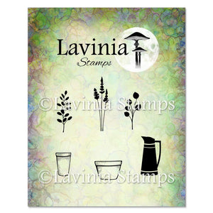Lavinia - Clear Polymer Stamp - Flower Pots - LAV826