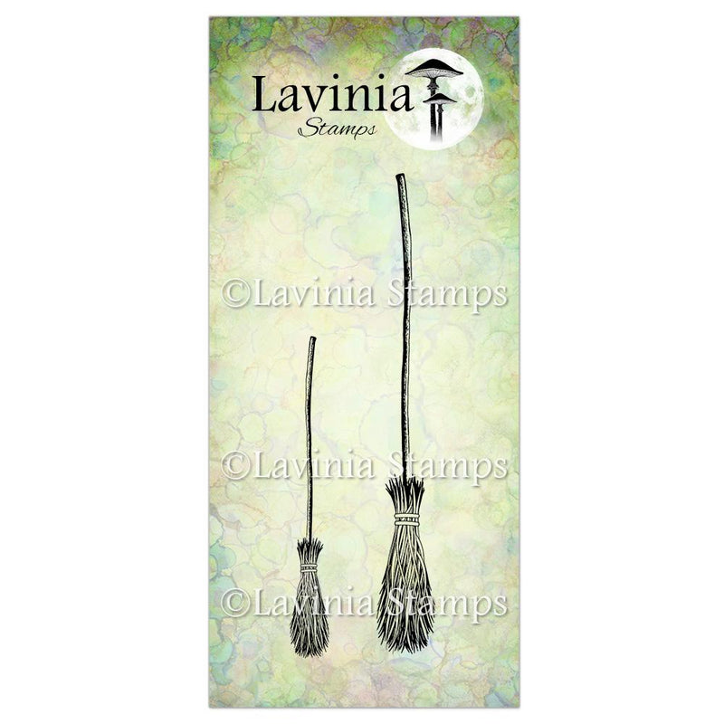 Lavinia - Clear Polymer Stamp - Broomsticks - LAV827