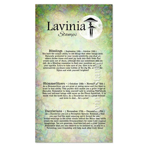 Lavinia - Clear Polymer Stamp - Sentiment - Moon Signs - LAV832
