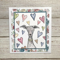 Hobby Art Stamps - Clear Polymer Stamp Set - A5 - Licks & Kisses