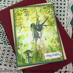 Lavinia - Wild Vines Stamp - Clear Polymer Stamp