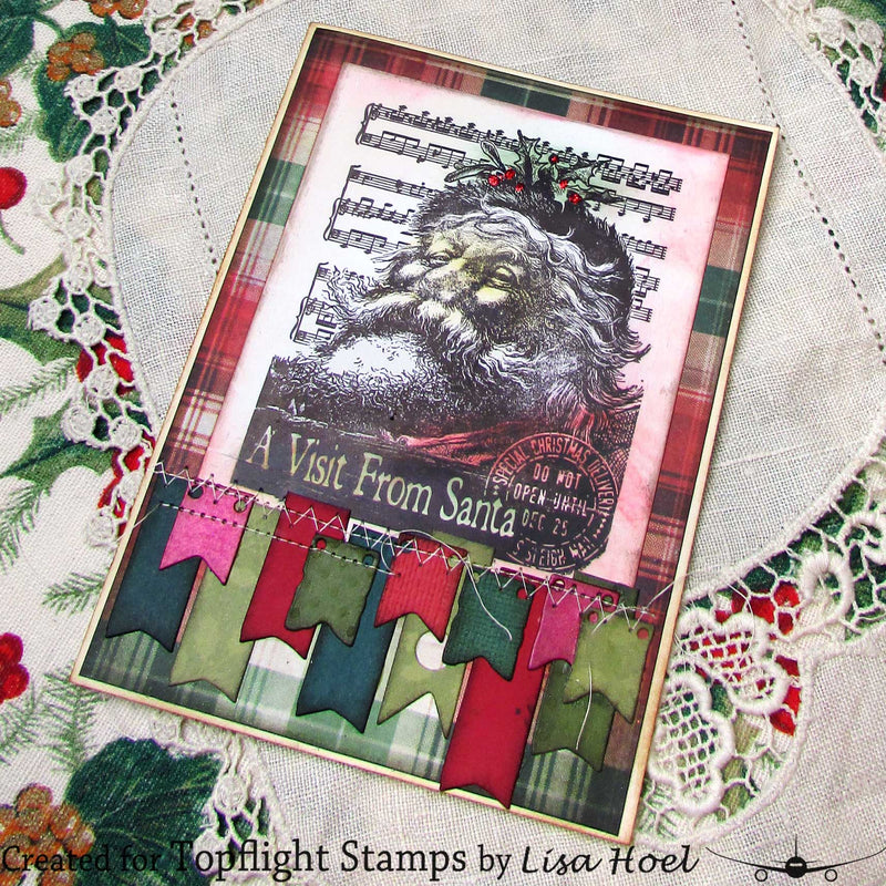 Creative Expressions - 8 x 8 Paper Pad - Christmas Plaid - Taylor Made Journals