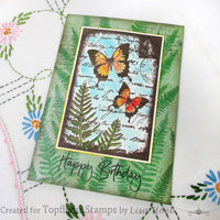 Tracy Evans Boutique Designs - Clear Stamps - A7 - Fern