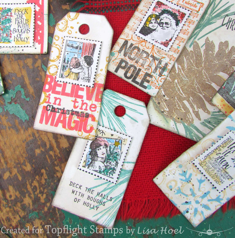 PaperArtsy - Tracy Scott 24 - Rubber Cling Mounted Stamp Set