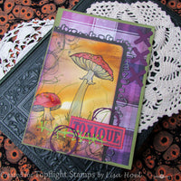 PaperArtsy - Sara Naumann 27 - Rubber Cling Mounted Stamp Set