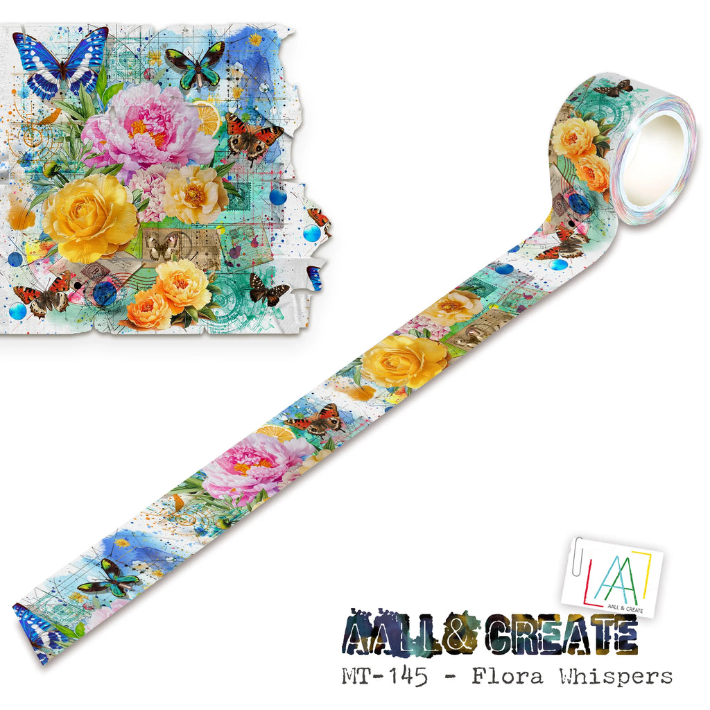 AALL & Create - Washi Tape - 145 - Artour de Mwa - Flora Whispers
