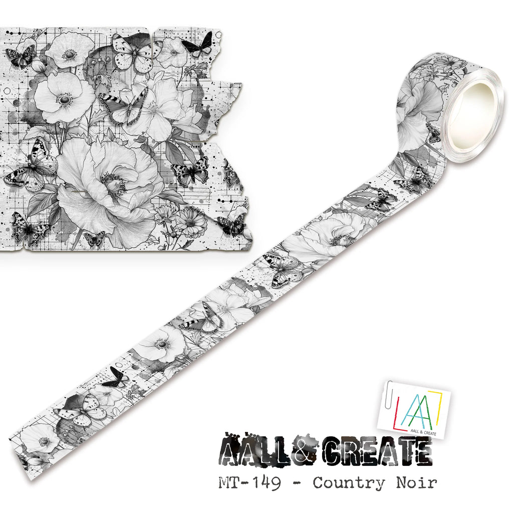 AALL & Create - Washi Tape - 149 - Artour de Mwa - Country Noir (Layer it up)
