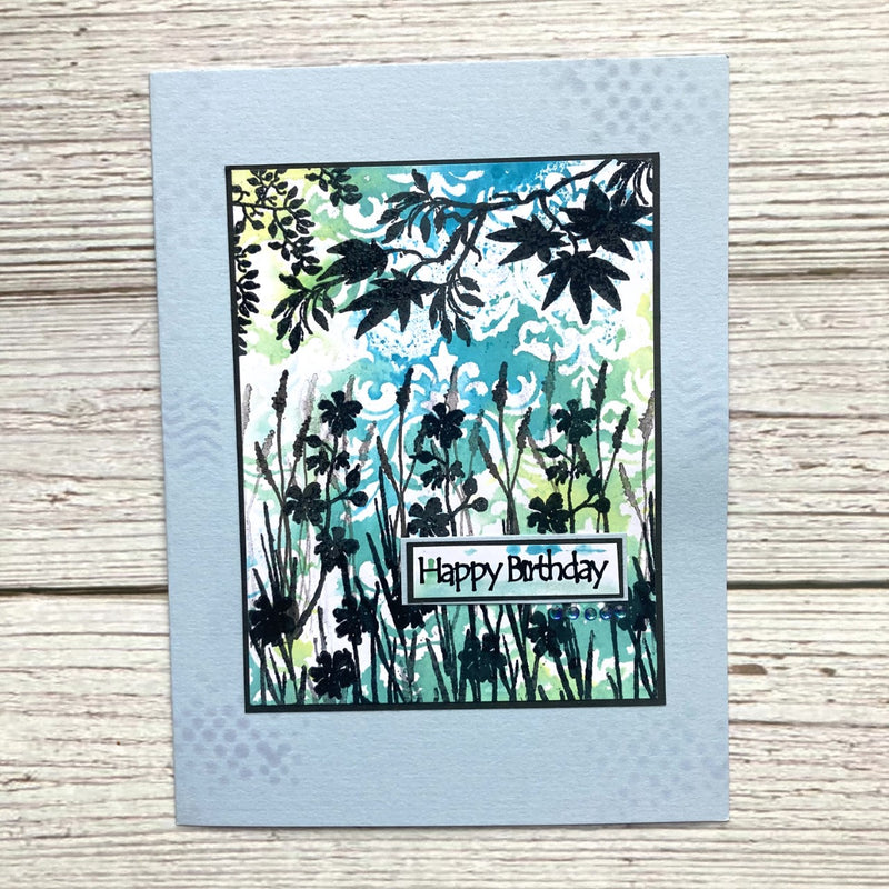 Hobby Art Stamps - Clear Polymer Stamp Set - A5 - Mini Blooms